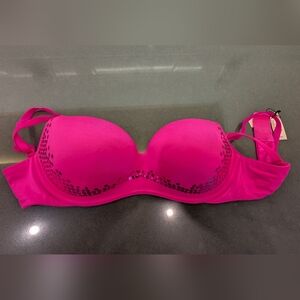 Victoria's Secret Hot Pink Push-Up Bra 32D
